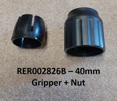 Rodezi 40mm Gripper & Nut