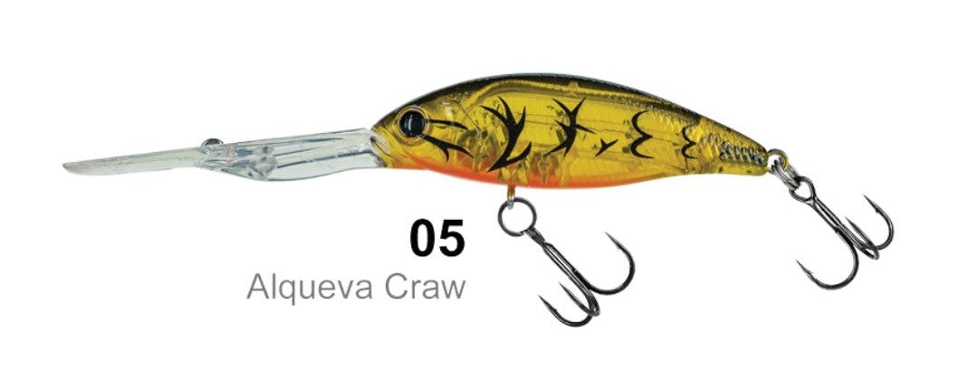 Molix Smx-35 55mm Crankbait Lure [cl:#05 - Alqueva Craw]