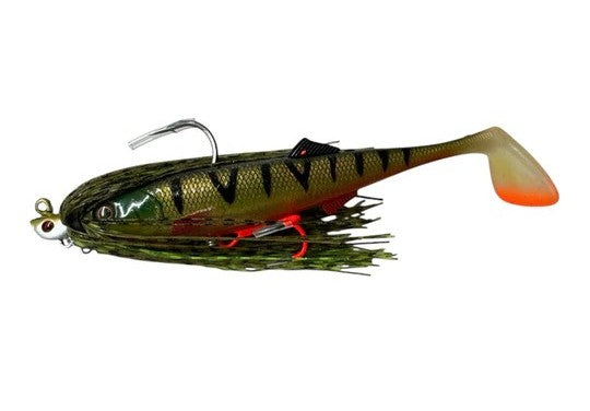 Bassman Mft 1/2oz Swimjig Lure [cl:bloody Perch]