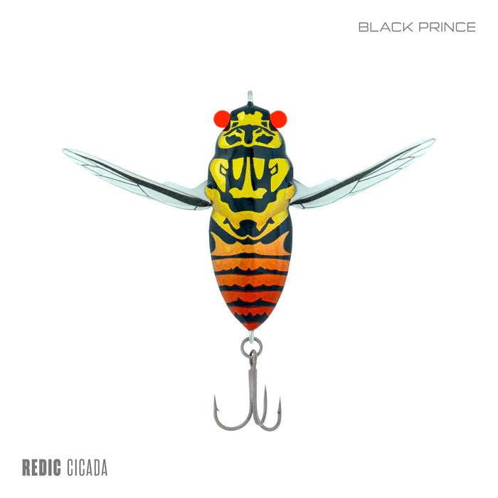Samaki Redic Cicada 65 Lure [cl:black Prince]