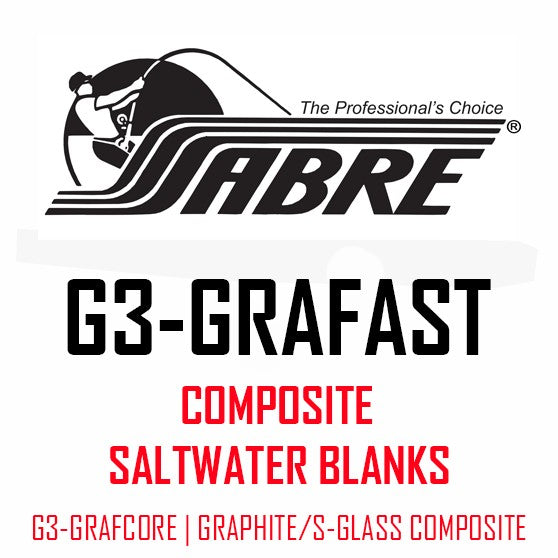 Sabre G3 Graphast Saltwater Blank Tan Rod [mdl:g3-196-7l-t]