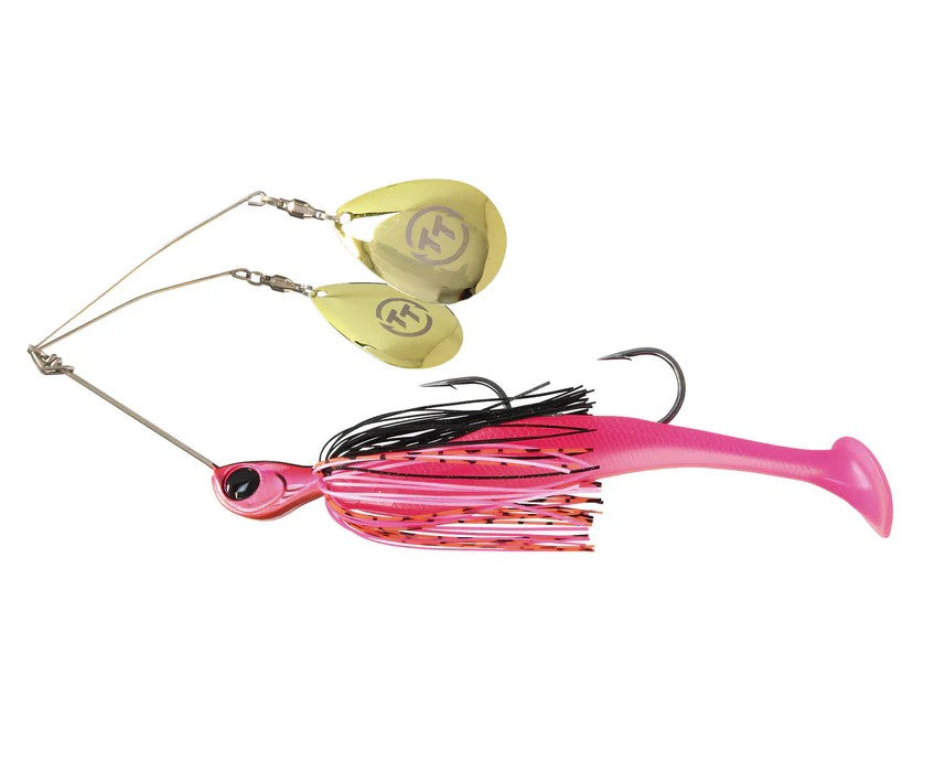 Tt Fishing Tornado + Twin Spin Rigged 3/4oz Spinnerbait [cl:harlei Kwinn]