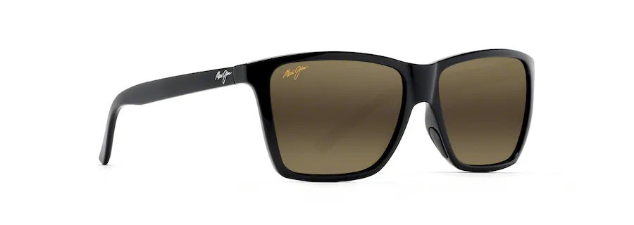 Maui Jim Cruzem Sunglasses [cl:black Gloss - Hcl Bronze]