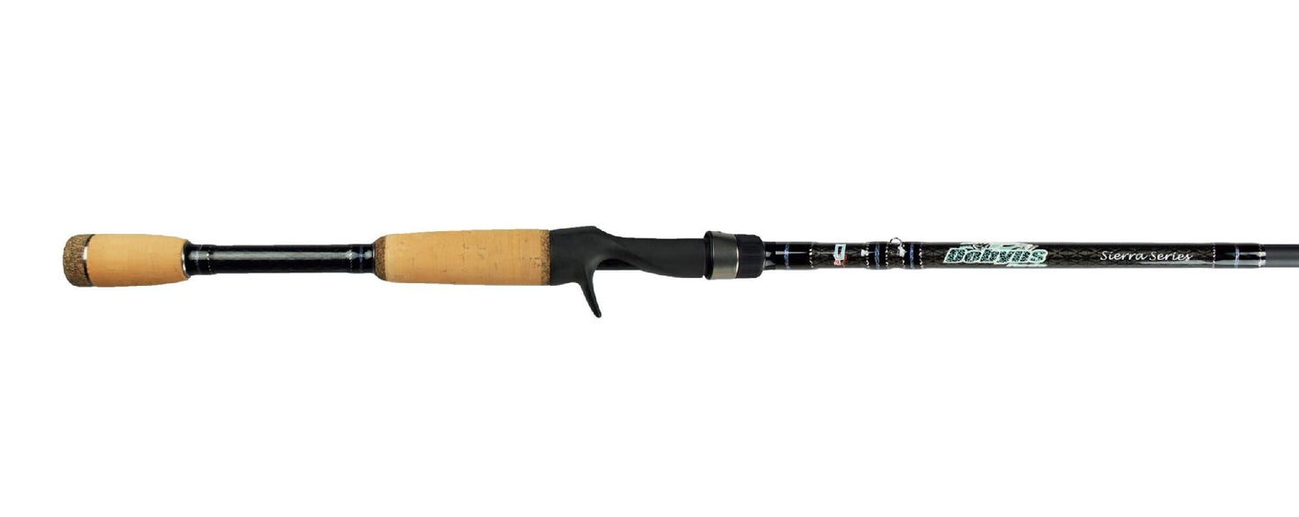 Dobyns Sierra Ultra Finesse Baitcast Rod [mdl:suf 650c]
