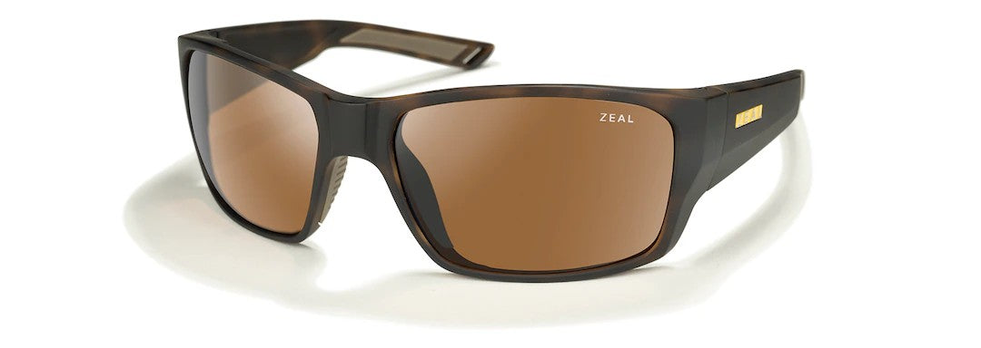 Zeal Bucktail Polarised Sunglasses [cl:matte Havanna - Copper]