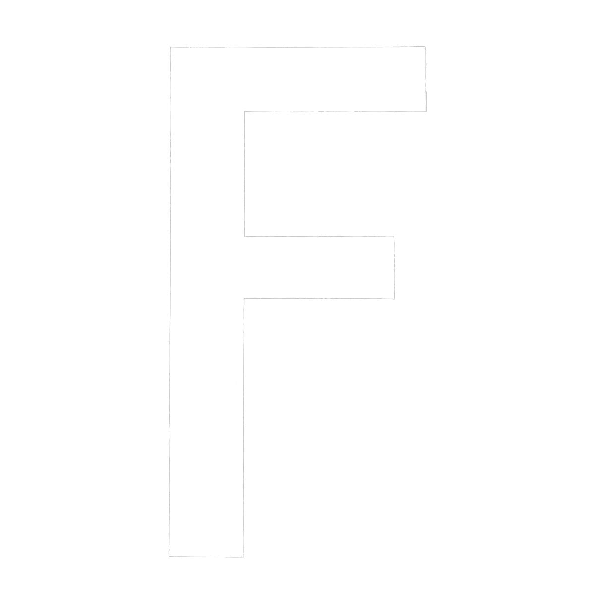 Boat Rego Letter 200mm (8 Inch) White Pair [mdl:f]