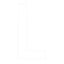Boat Rego Letter 200mm (8 Inch) White Pair [mdl:l]