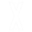 Boat Rego Letter 200mm (8 Inch) White Pair [mdl:x]