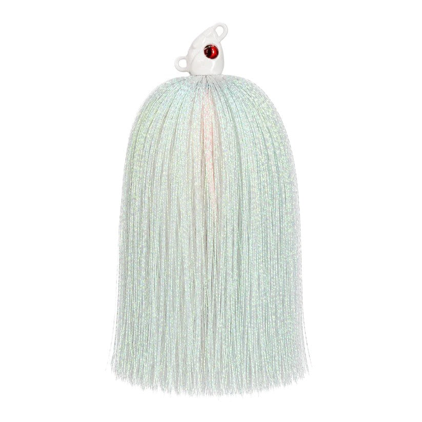 Spinwright Fluff Head 1/2oz Swimjig [cl:white]