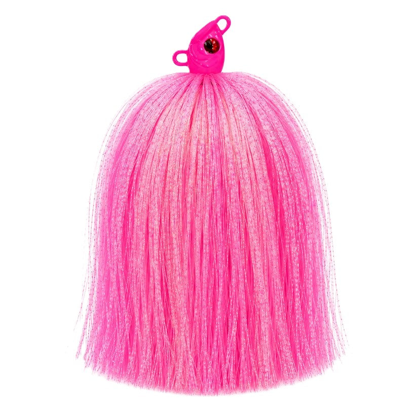 Spinwright Fluff Head 1oz Swimjig [cl:pink]