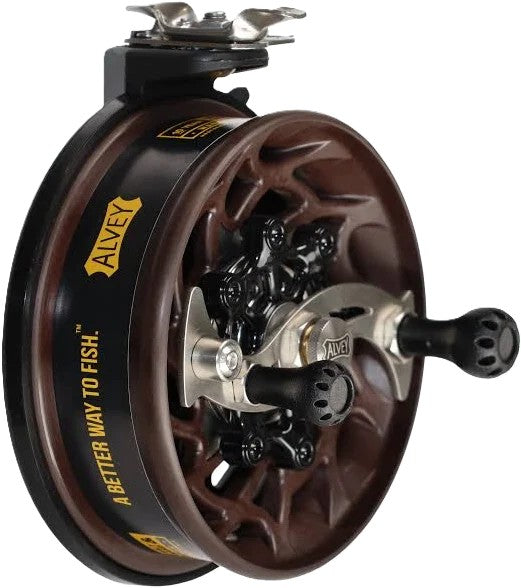 Alvey The Captain Drag Series 6 Inch Reel [cl:brown]