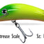 Stumpjumper #2 75mm Lure [cl:#109 Chartreuse Scale]