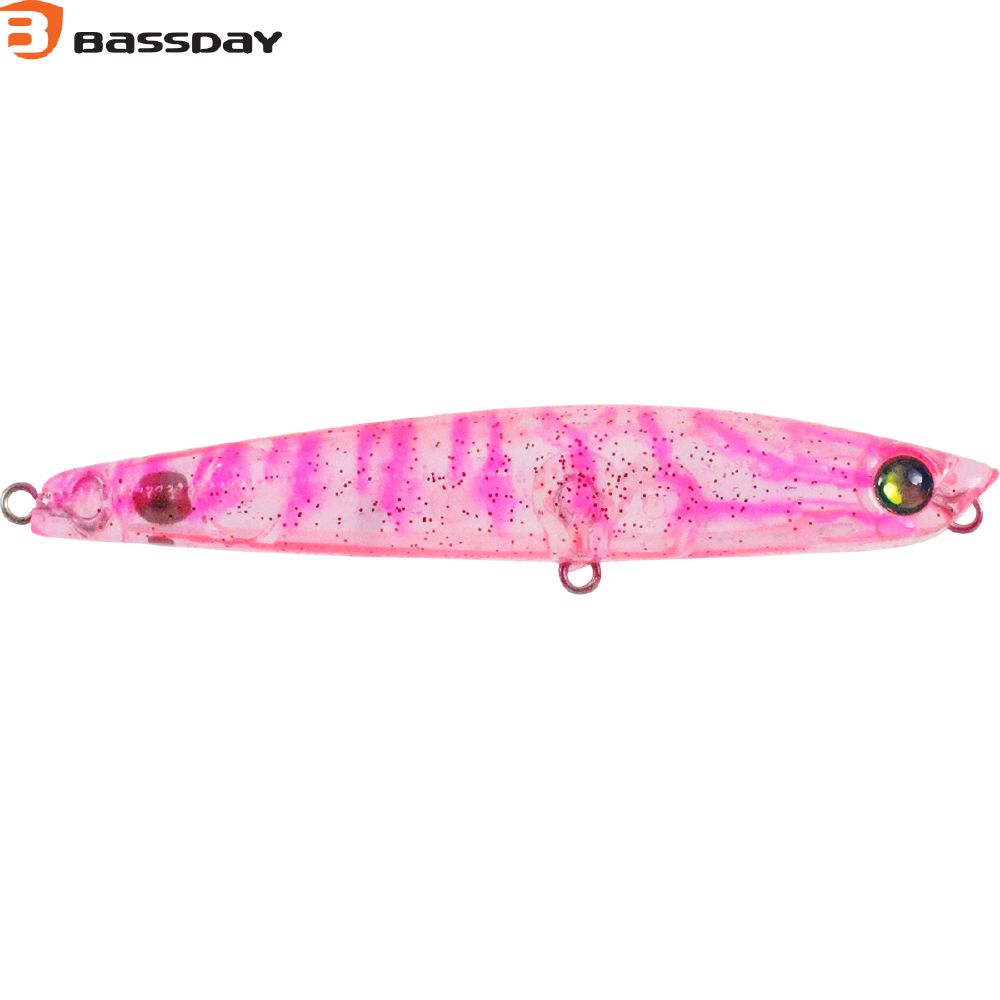 Bassday Sugapen 70mm Floating Lure [cl:c-582 Sakura Shrimp]