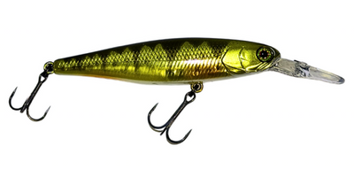 Jackall Squirrel 76 Jerkbait Lure [cl:ghost G Perch]
