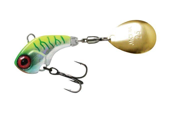 Jackall Deracoup 1/2oz Tail Spinner [cl:hl Chart Back Tiger]