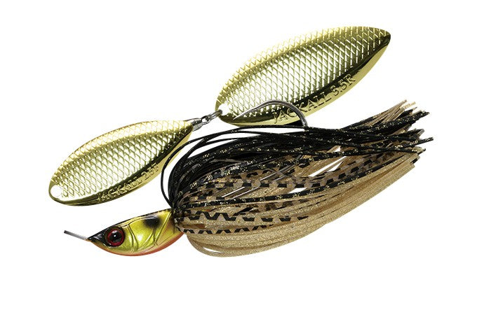 Jackall Dooon 1/2oz Spinnerbait [cl:maruhata Gold And Black]