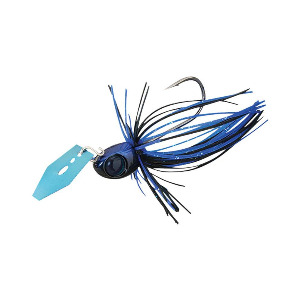 Jackall Derabreak 1/4oz Chatterbait Lure [cl:black Blue]