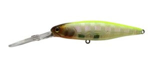 Jackall Dd Squirrel 79sp Hank Tune Jerkbait Silent Lure [cl:chartreuse Back Bluegill]