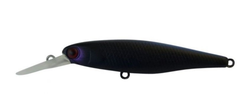 Jackall Squirrel 67 Silent Jerkbait Lure [cl:matte Black]