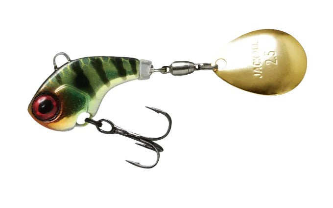 Jackall Deracoup 1oz Tail Spinner [cl:hl Goldgill]