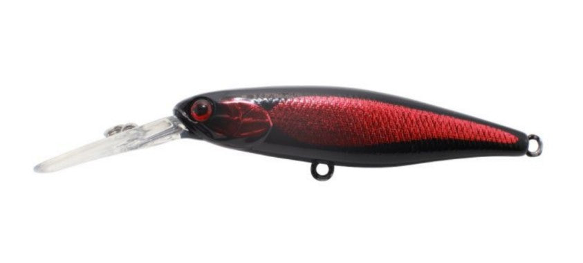 Jackall Squirrel 67 Lure [cl:sc Black Red]