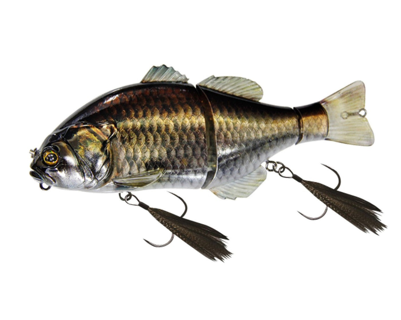 Jackall Gantarel 160mm Swimbait Lure [cl:rt Half Mirror Hera]