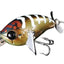 Jackall Micro Pompadour 42mm Lure [cl:bug Bug Clear Brown]
