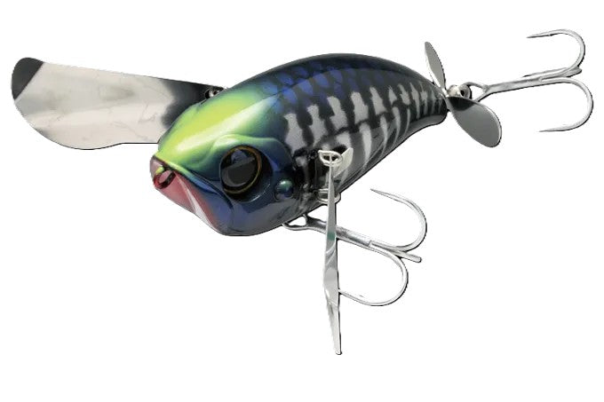 Jackall Micro Pompadour 42mm Lure [cl:black Bone]