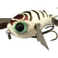 Jackall Micro Pompadour 42mm Lure [cl:bug Matt White]