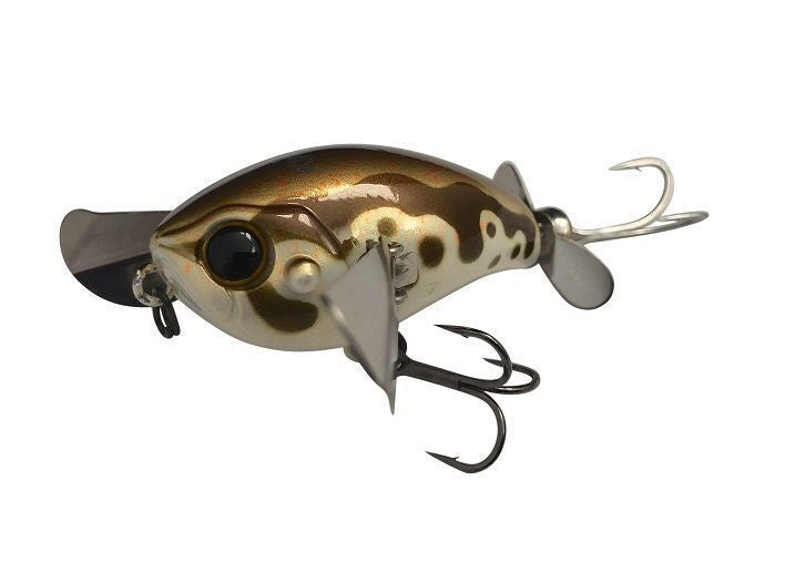 Jackall Micro Pompadour 42mm Lure [cl:brown Lizard]