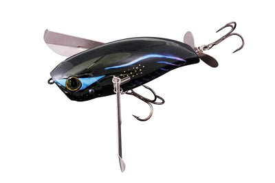Jackall Mega Pompadour 120mm Lure [cl:mega Black]