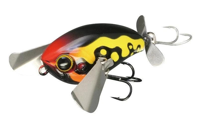 Jackall Micro Pompadour 42mm Lure [cl:makkuro Dokagaeru]
