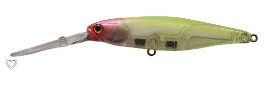 Jackall Sdd Squirrel 79 Hank Tune Jerkbait Silent Lure [cl:clear Pink Head]