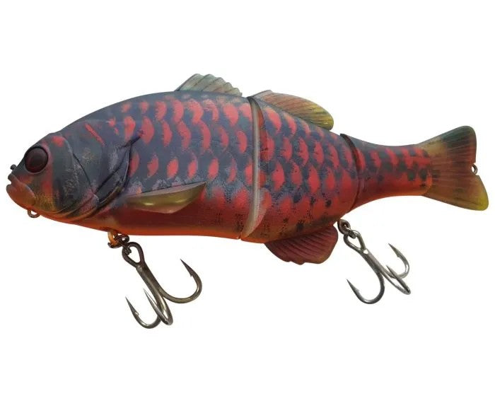 Jackall Gigantarel 200mm Swimbait Lure [cl:fired Up]