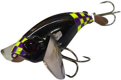 Jackall Pompadour 79mm Surface Lure [cl:blacker Checker]