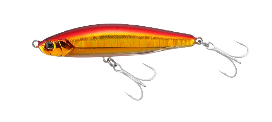 Jackall Big Backer Fall Trick 103mm Lure [cl:red & Gold]