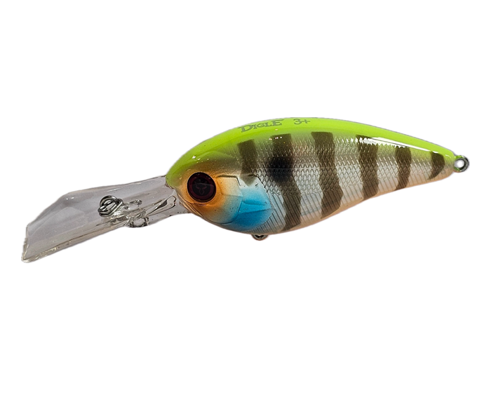 Jackall Digle 3+ Crankbait Lure [cl:chartruese Back Bluegil]
