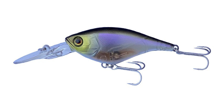 Jackall Soul Flat 58sf Crankbait Lure [cl:ghost Wakasagi]