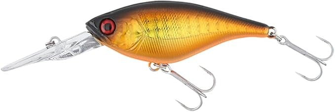 Jackall Soul Flat 58sf Crankbait Lure [cl:double Clutch Gold & Blac]