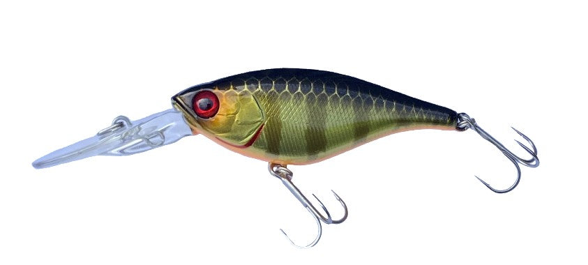 Jackall Soul Flat 58sf Crankbait Lure [cl:sk Champagne Gold Gill]