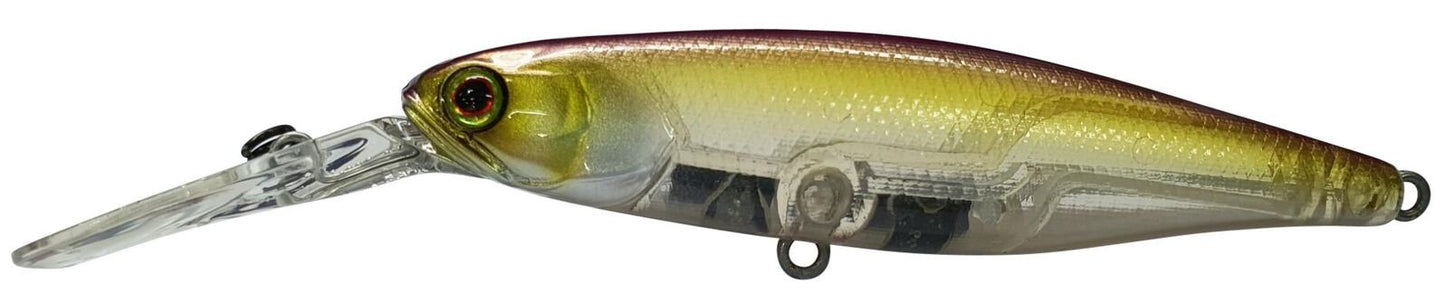 Jackall Sdd Squirrel 79 Hank Tune Jerkbait Silent Lure [cl:metal Purple Snub]