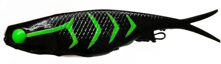 Jackall Transam 95 Soft Vibe Lure [cl:green Machine]