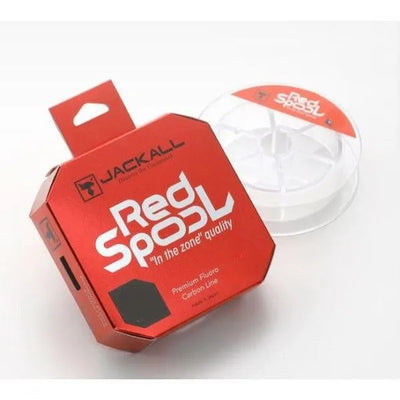 Jackall Red Spool Flurocarbon Line [sz:8lb]