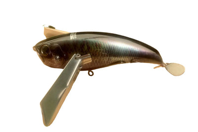 Jackall Mega Pompadour 120mm Lure [cl:rt Black Pirarucu]