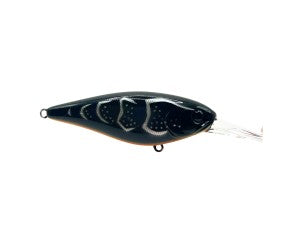 Jackall Super Squirrel 79 Flat Sp Silent Lure [cl:sparkle Black Silver Shri]