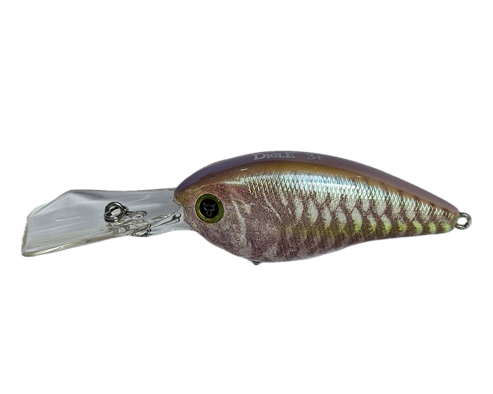 Jackall Digle 2+ Crankbait Lure [cl:sk Pearl Magic]