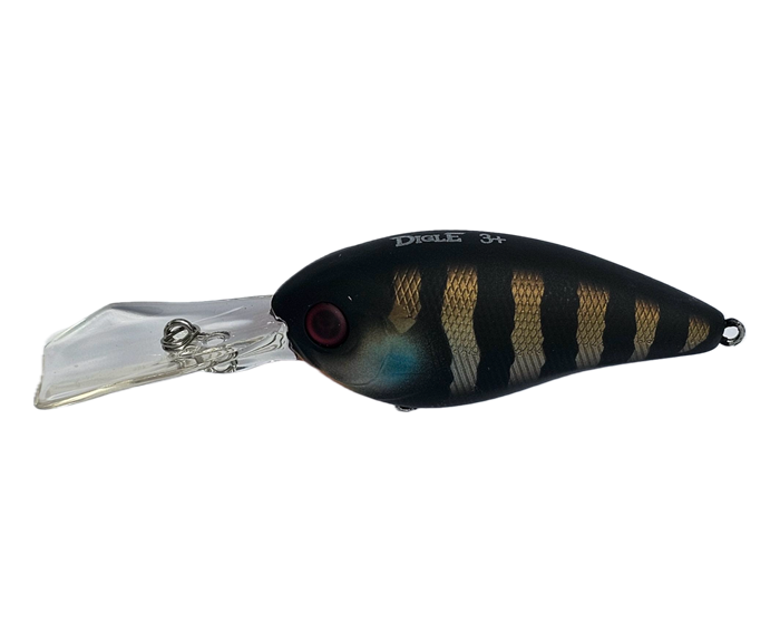 Jackall Digle 3+ Crankbait Lure [cl:black King Gill]