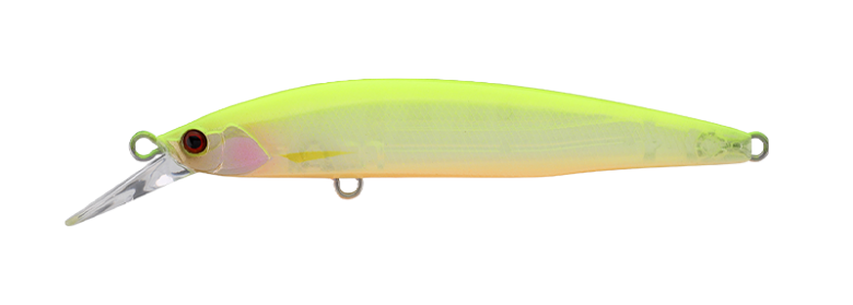 Jackall Rerange 85sp Mr Jerkbait Lure [cl:chartreuse Back Pearl]