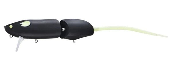 Ever Green Combat Rat 150mm Surface Lure [cl:matte Black]