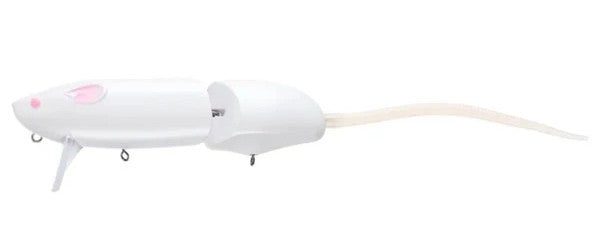 Ever Green Combat Rat 150mm Surface Lure [cl:matte White]